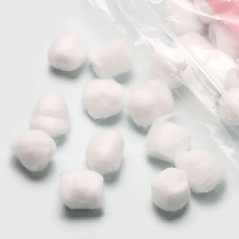 Gel Refill Pack - 100 قطعة من كرات القطن لفن