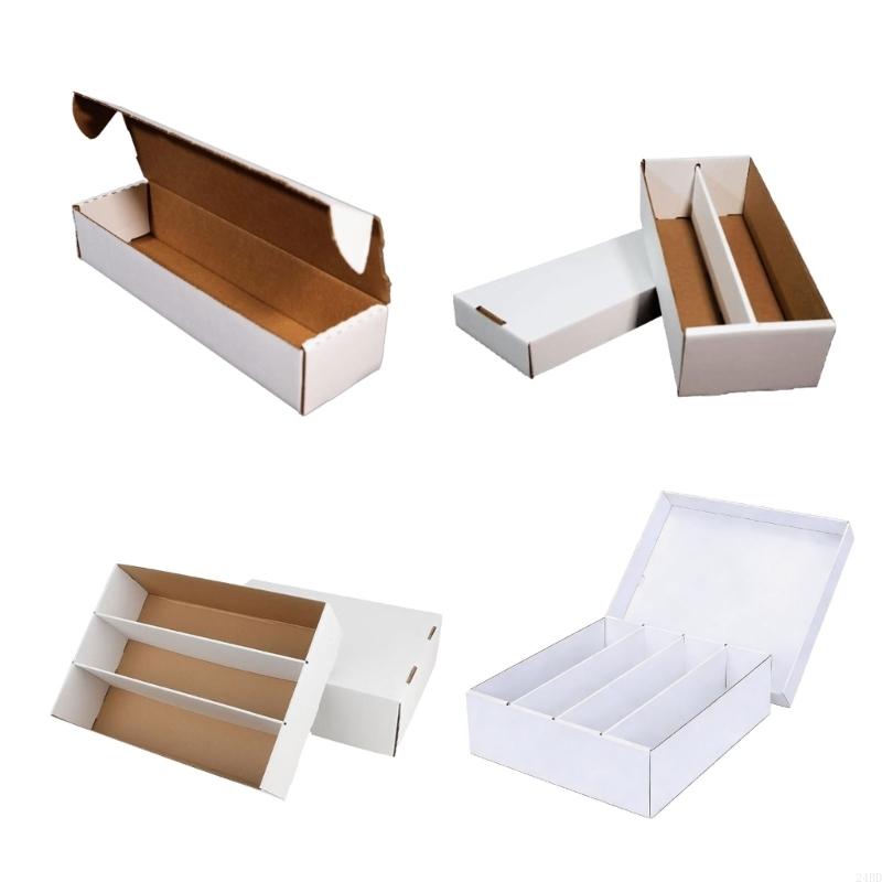 Card Index Box - صندوق منظم بطاقات أنيق بسعة كبيرة،