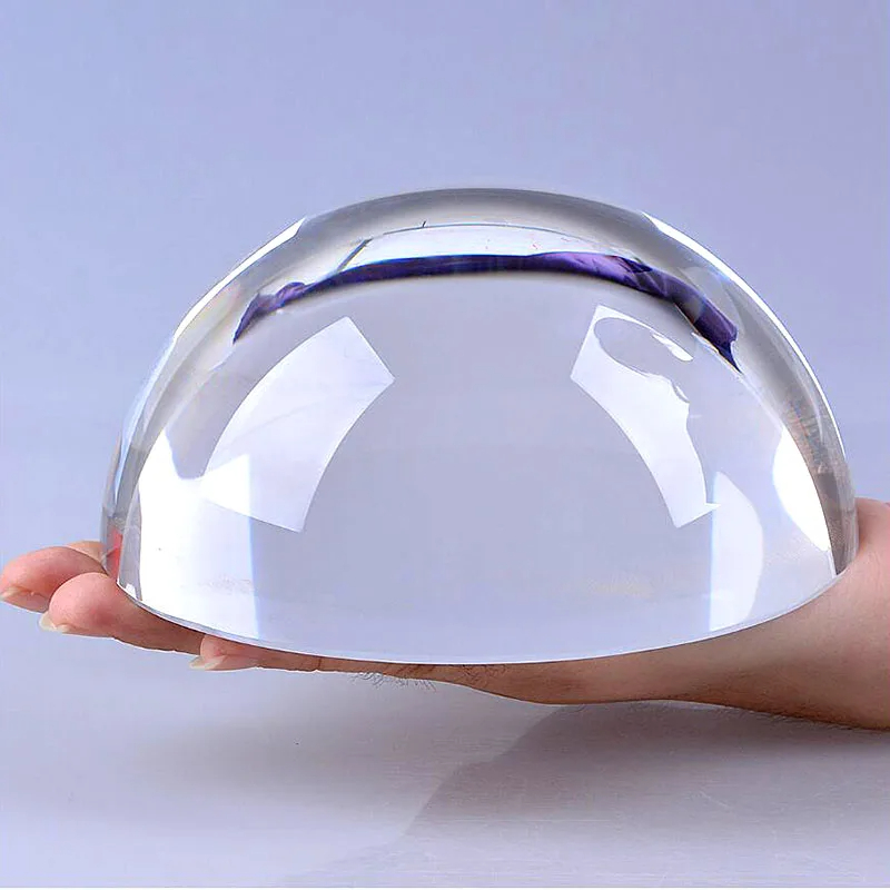 Paper Weight Crystal - كرة كريستال للورق ، زجاج نصف