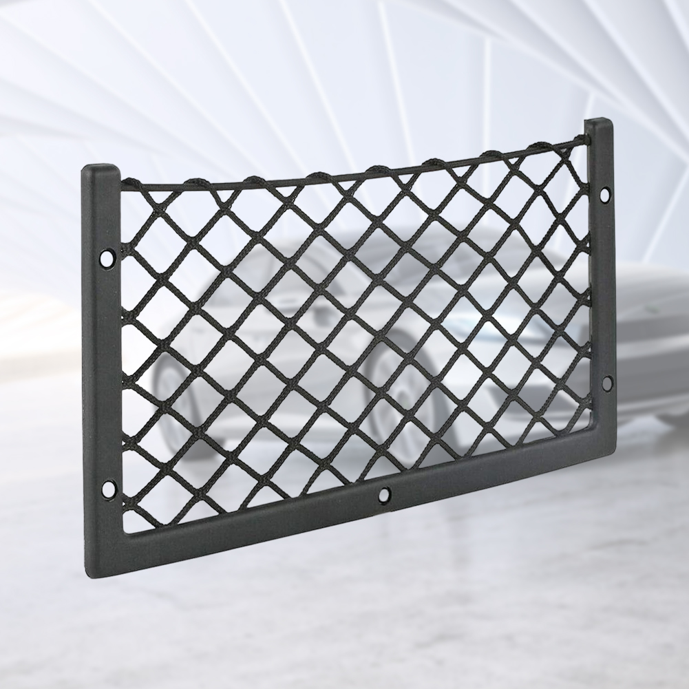Magazine Holder Rack - شبكة تخزين مرنة لظهر مقعد السيارة،