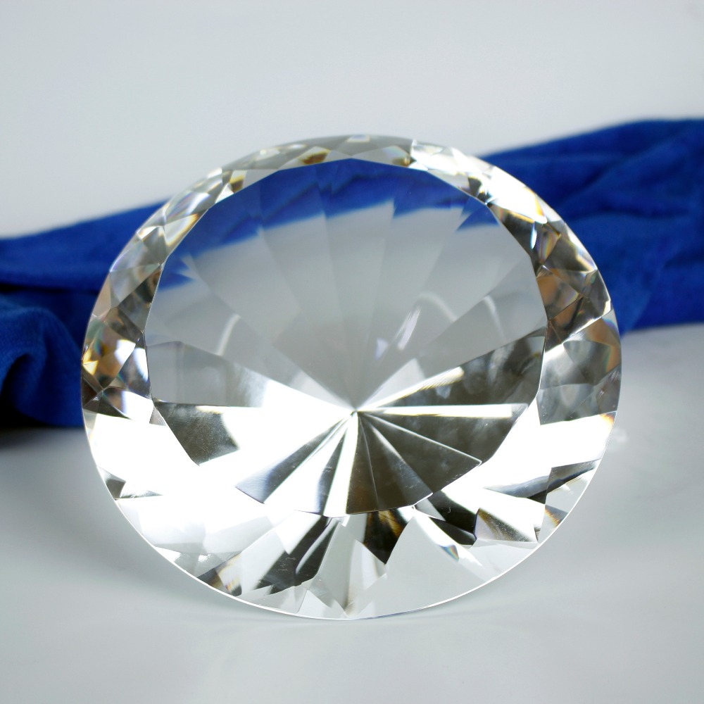 150 مللي متر شفافة البصرية الك - مراجعة Paper Weight Crystal وسعره