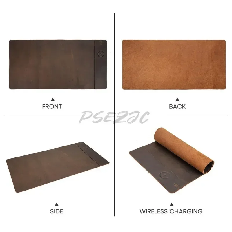 لوحة ماوس كلاسيكية من جلد البق - مراجعة Leather Desk Pad وسعره