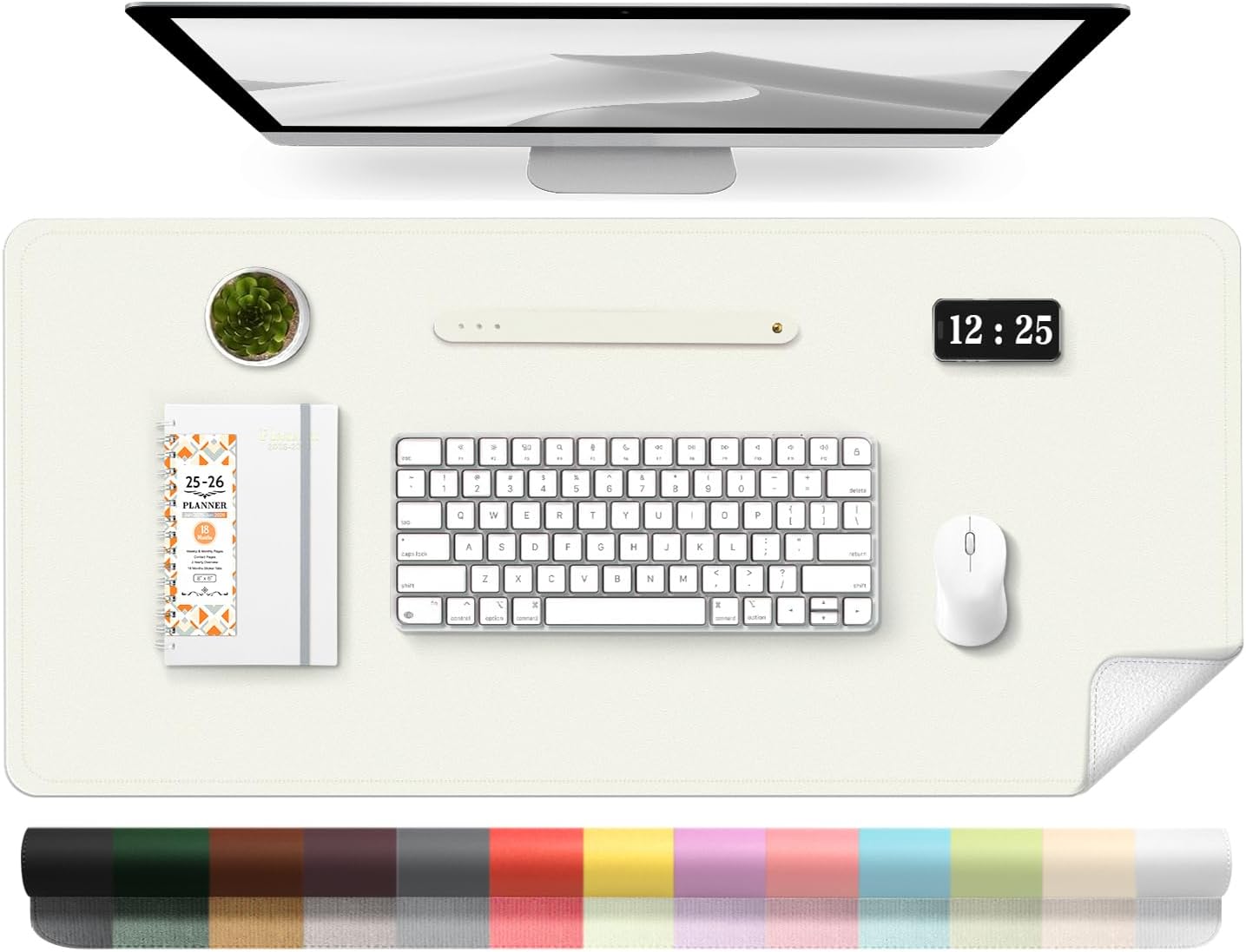 واقي مكتب من الجلد مقاس 39.4×1 - مراجعة Leather Desk Pad وسعره