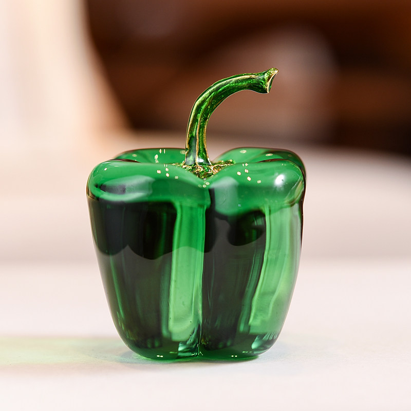 زينة كريستالية على شكل فلفل حا - مراجعة Paper Weight Crystal وسعره
