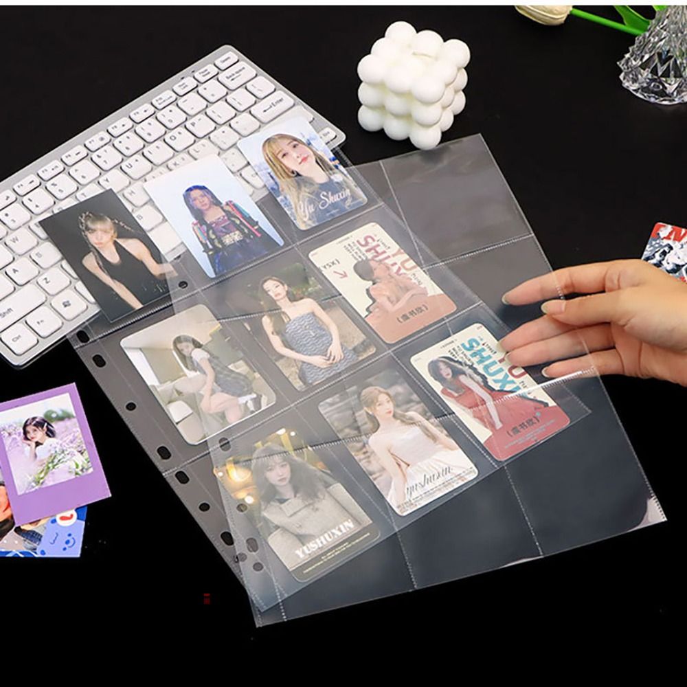 10 قطعة A4 Kpop الموثق ورقة جي - مراجعة Card Index Box وسعره