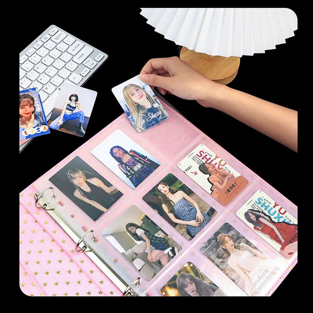 10 قطعة A4 Kpop الموثق ورقة جي - مراجعة Card Index Box وسعره