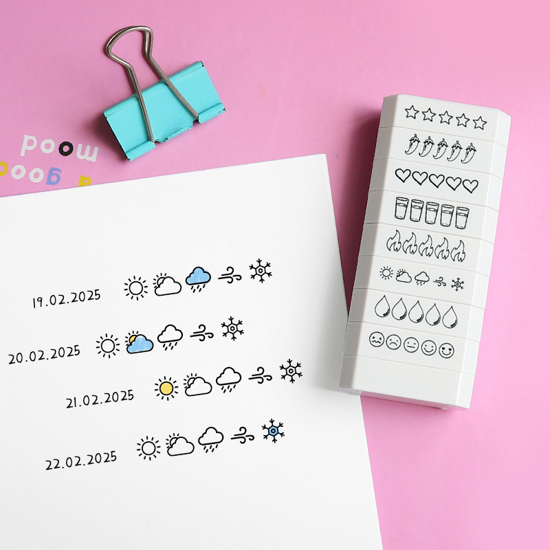 طابعة ختم بـ 8 طبقات لتقييم ال - مراجعة Rubber Date Stamp وسعره