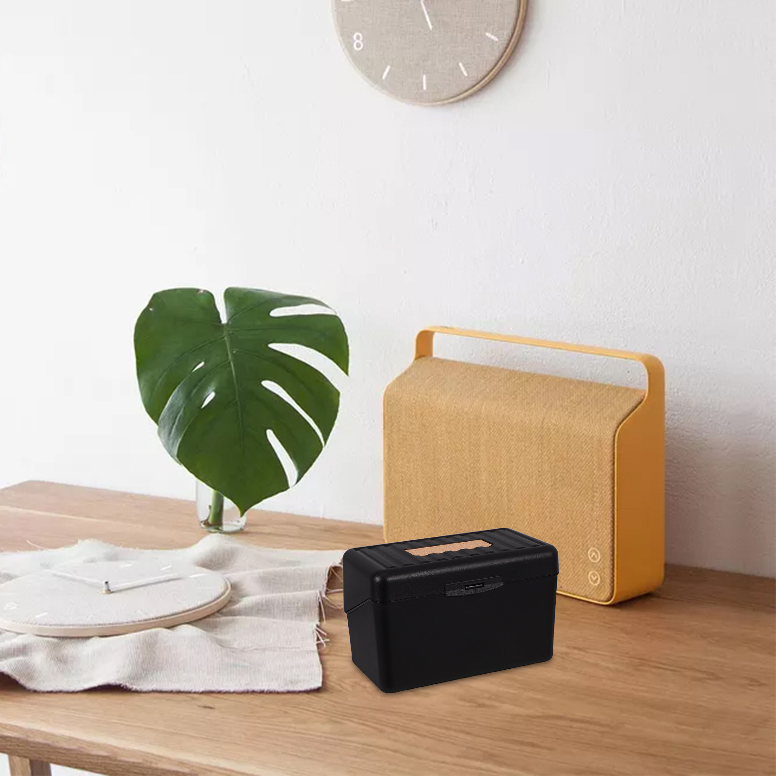 صندوق حامل بطاقات فاخر، منظم ب - مراجعة Index Card Holder وسعره