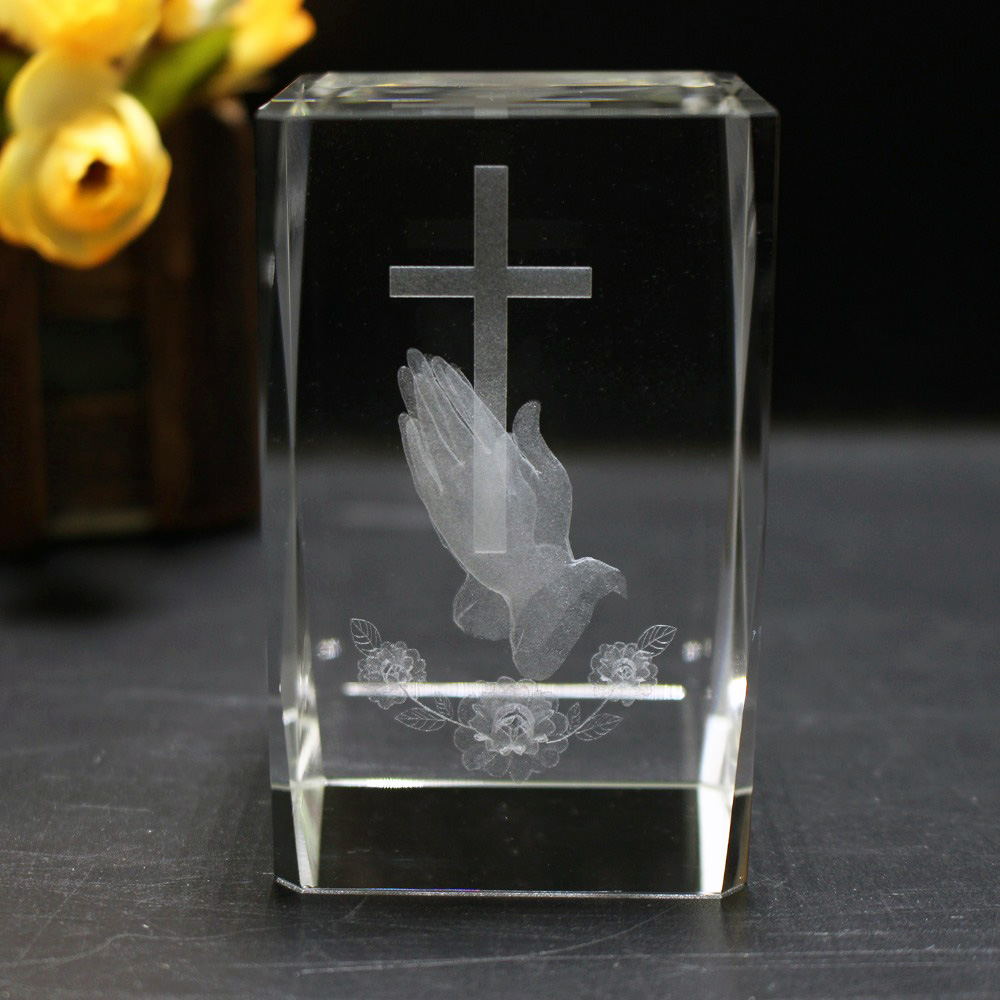 ثلاثية الأبعاد ليزر كريستال ال - مراجعة Paper Weight Crystal وسعره