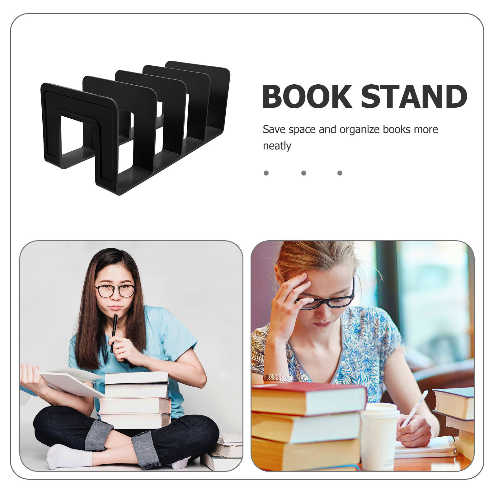 منظم كتب متعدد الأقسام للمكتب  - مراجعة Magazine Holder Rack وسعره