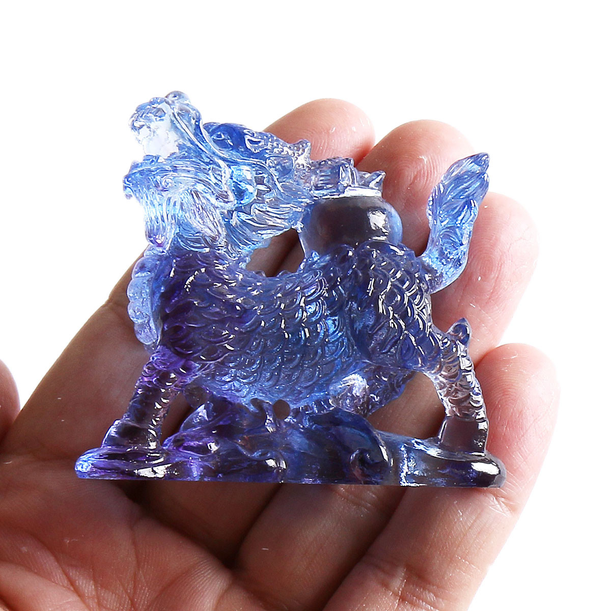 تمثال شيه لين من كريستال ليولي - مراجعة Paper Weight Crystal وسعره