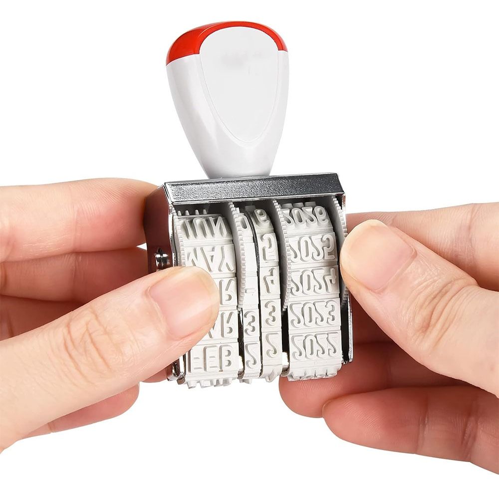 ختم تاريخ رقمي عملي قابل للتعد - مراجعة Rubber Date Stamp وسعره